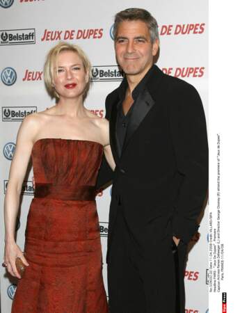 Renee Zellweger et George Clooney se disent très amis. La rumeur leur a un temps prêté une liaision.
