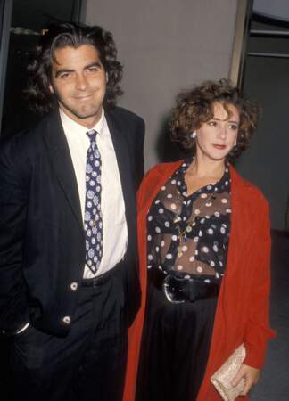 Mariés en 1989, George Clooney et Talia Balsam ont divorcé en 1993.