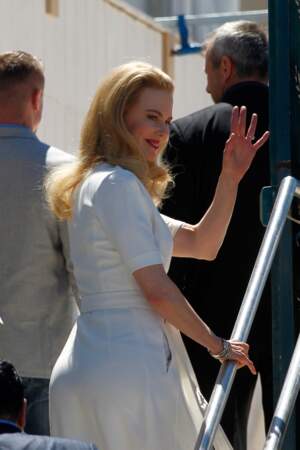 Arrivée de Nicole Kidman pour le photocall de Grace de Monaco