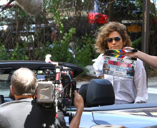 Jennifer Lopez a retrouvé le tournage de sa série Shades of Blue