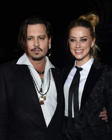 Johnny Depp et Amber Heard se sont rencontrés sur le tournage du film Rhum Express en 2011