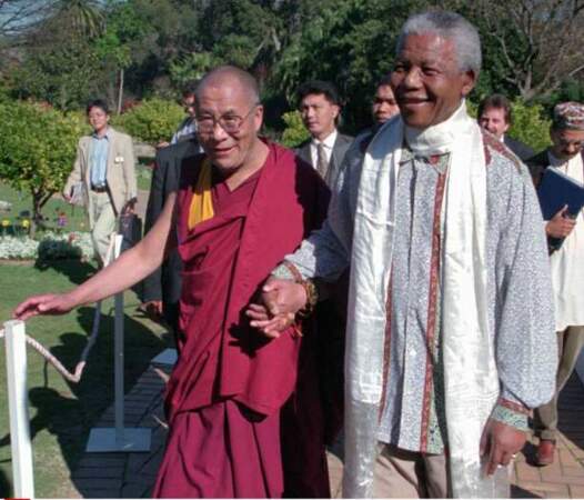 Visite du Dalai Lama le 21 août 1996