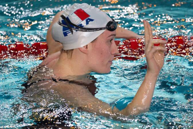 La même année, elle remporte l'or au 400 m nage libre lors des championnats d'Europe en petit bassin