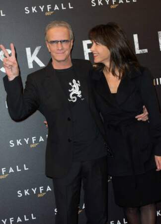 Le couple, toujours joyeux, à la première de Skyfall en 2012 à Paris
