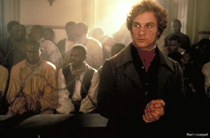 Avocat abolitionniste dans Amistad de Steven Spielberg (1998)