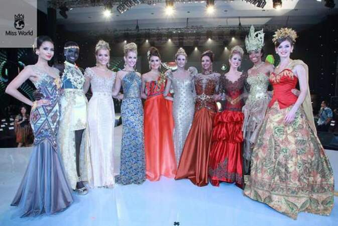 Les dix finalistes de Miss Top Model 