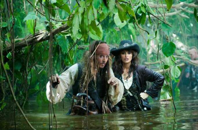 Pirates des Caraïbes 4 : la fontaine de jouvence (de Rob Marshall, 2011)  : avec Penélope Cruz