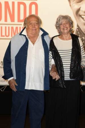 Le réalisateur George Lautner et sa femme 