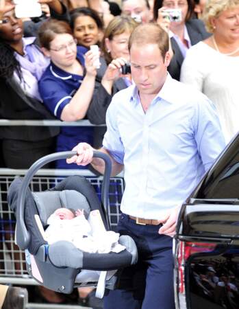 Le Prince William et son fils