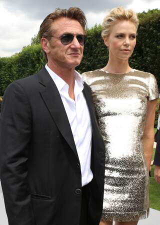 Sean Penn et Charlize Theron en duo au défilé Dior 