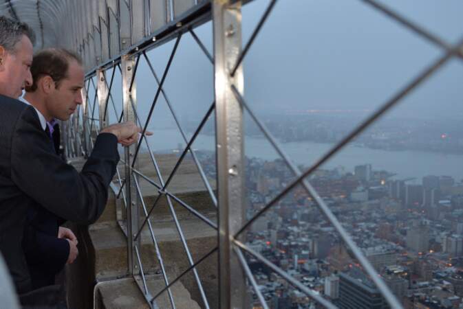 En haut de l'Empire State Building, l'air est plus rare. 
