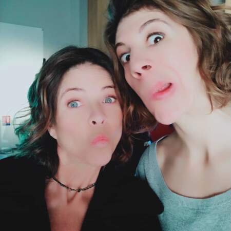 Charlotte Valandrey et Juliette Tresanini font le show sur le tournage de Demain nous appartient !