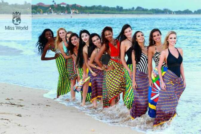 Les finalistes de Miss Beach Fashion