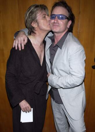 Bono, le chanteur de U2, est un grand fan devant l'éternel.