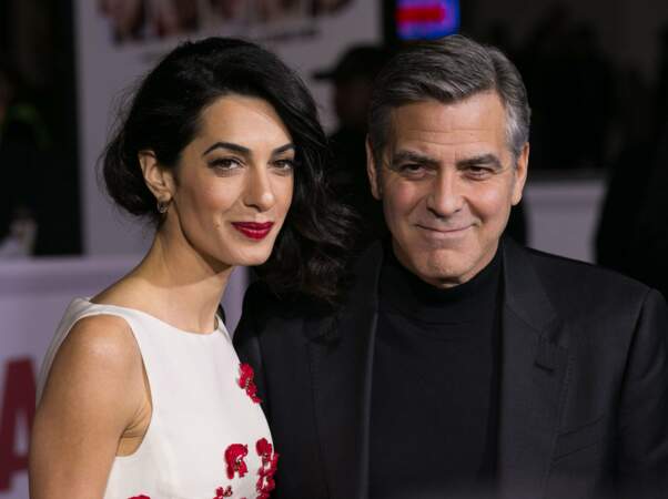 George Clooney serait-il définitivement rangé des voitures ? En tout cas il a l'air amoureux !