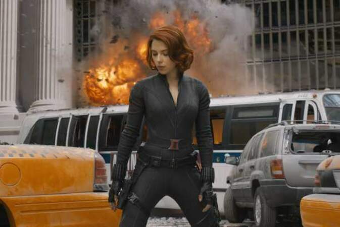 Explosive en super-héroïne dans The Avengers (2012)