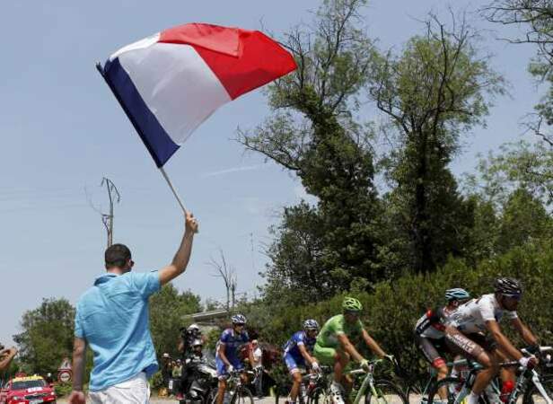 Malgré le soutien des fans, les Français n'étaient pas à la fête le 14 juillet sur le mont Ventoux