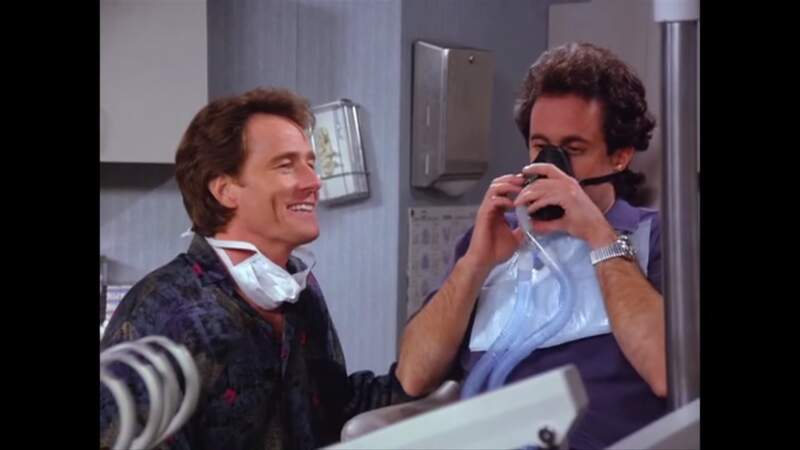 En 1994, on le découvre en dentiste loufoque dans la sitcom "Seinfeld" !