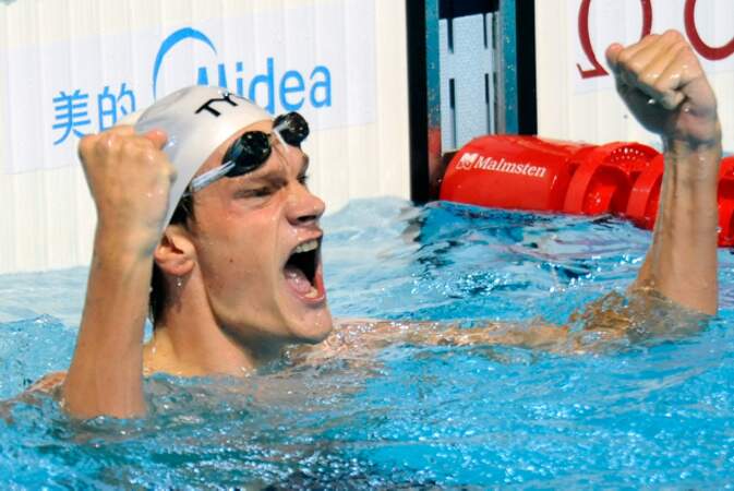 Yannick Agnel, champion du monde sur 200m nage libre