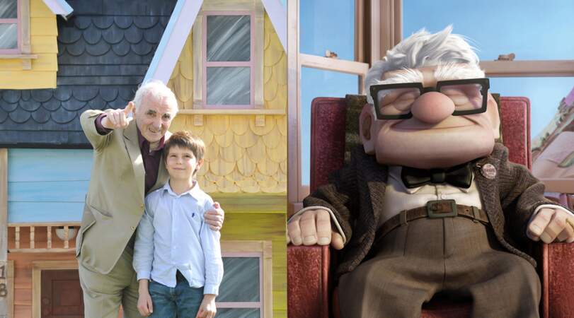 Charles Aznavour est le tendre Carl Fredricksen dans le Disney-Pixar, Là-haut