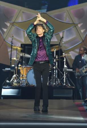 … Mick Jagger n'a rien perdu de son énergie, ni de son sexy déhanché
