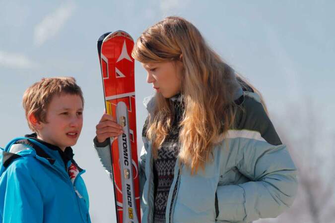 Au ski dans L'Enfant d'en haut (2012)