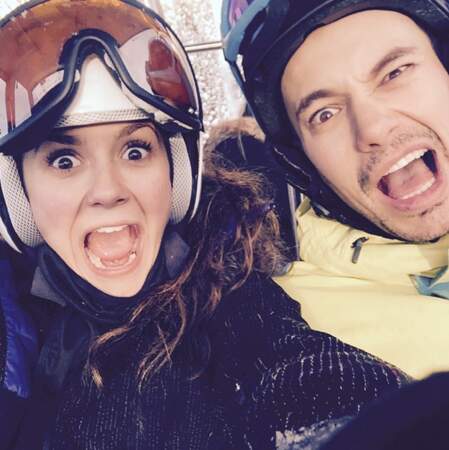Tiens, son ex Nina Dobrev aussi est au ski !