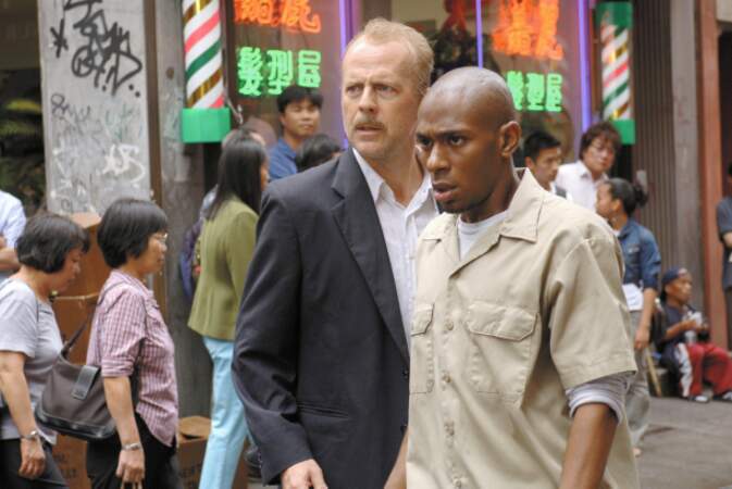 Mos Def, témoin protégé par Bruce Willis dans 16 Blocks (2006)