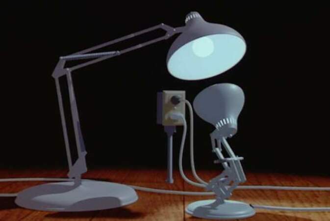 La lampe de bureau (Luxo Jr., court-métrage, 1986)