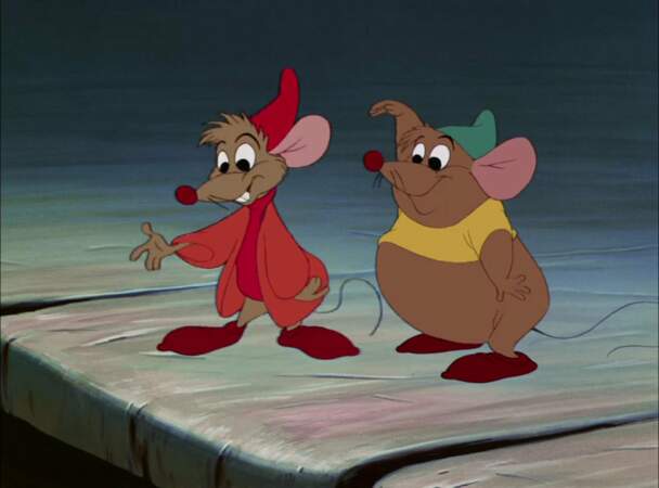 Petite souris rondouillarde de Cendrillon (1950), Gus est un peu maladroit, mais si rigolo