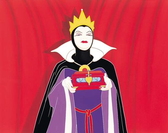 La méchante Reine dans le film d'animation Blanche-Neige et les sept nains