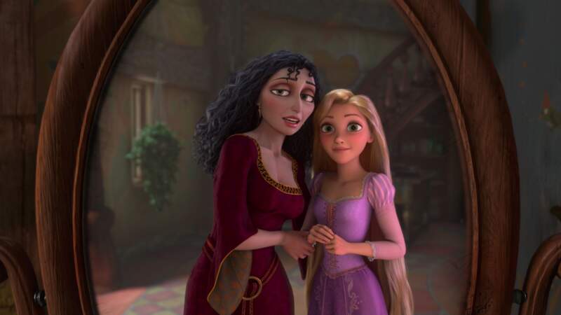 Entre la mère Gothel et sa fille Raiponce, c'est une relation à se crêper le chignon !